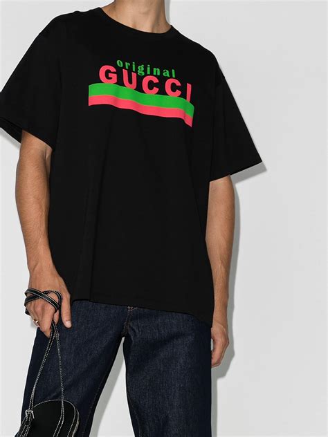 tshirt gucci|gucci t shirt original.